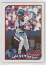 1989 Topps Darryl Strawberry #300 0w8