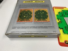 Armor Attack Vectrex GCE 1982 - 100% COMPLETE CIB - Box Manual Overlay Tray