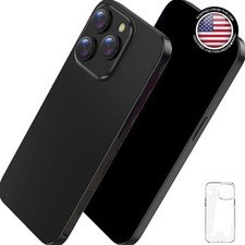 Realistic Fake Phone Prop 1:1 Simulation with Bonus Protective Case - Black