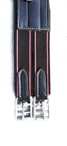 chafeless anatomical girth quality soft leather - Black Size 50" ,52" and 54" - Picture 6 of 6