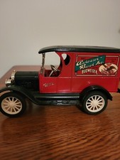 Budweiser Anheuser Busch Beer Ertl Die Cast Metal Bank 1923 Chevy Panel Truck