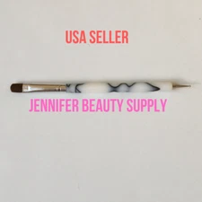 KOLINSKY SABLE BRUSH 2 WAY ACRYLIC PROFESSIONAL FRENCH MANICURE CLEAN UP