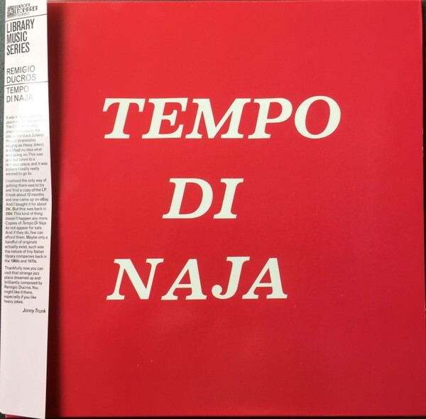 Remigio Ducros " Tempo Di Naja "VMLP233 - IT '2022 - Lp MT