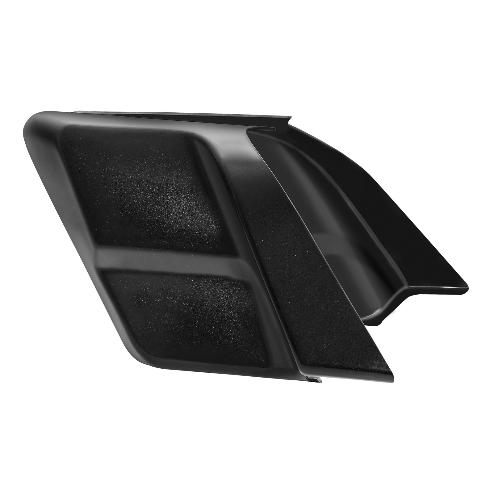 Stretched Side Cover Panel Fairing For Harley Electra Glide 14-Up Black Tempest