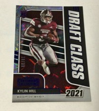 2021 Contenders Draft BLUE EXPLOSION Draft Class KYLIN HILL Mississippi #10/39