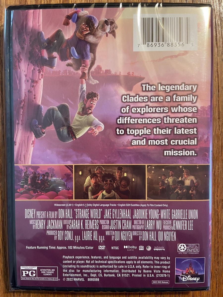 Strange World (2022) New, Sealed DVD | eBay