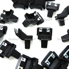 10 Rear Bumper Cover Side Bracket Clip Nylon Retainer Fits For Nissan 852220M00A