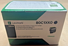 Genuine Lexmark 80C1XK0 Extra High Yield Black Toner for CX510