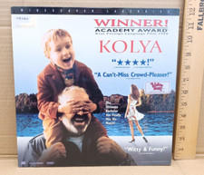 "Kolya" on LaserDisc, Miramax Widescreen Film