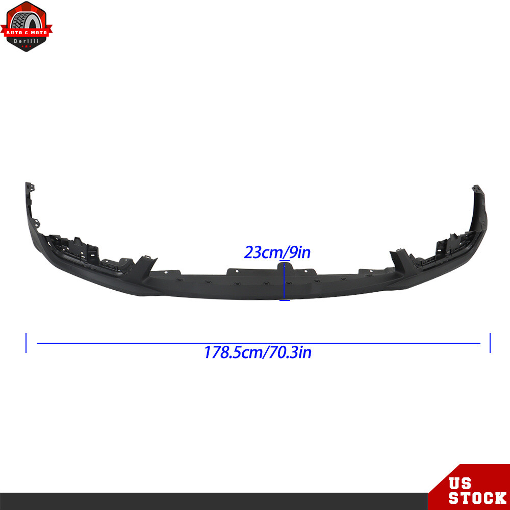84406735 Front Lower Bumper Cover Black Plastic For 2022 2023 2024