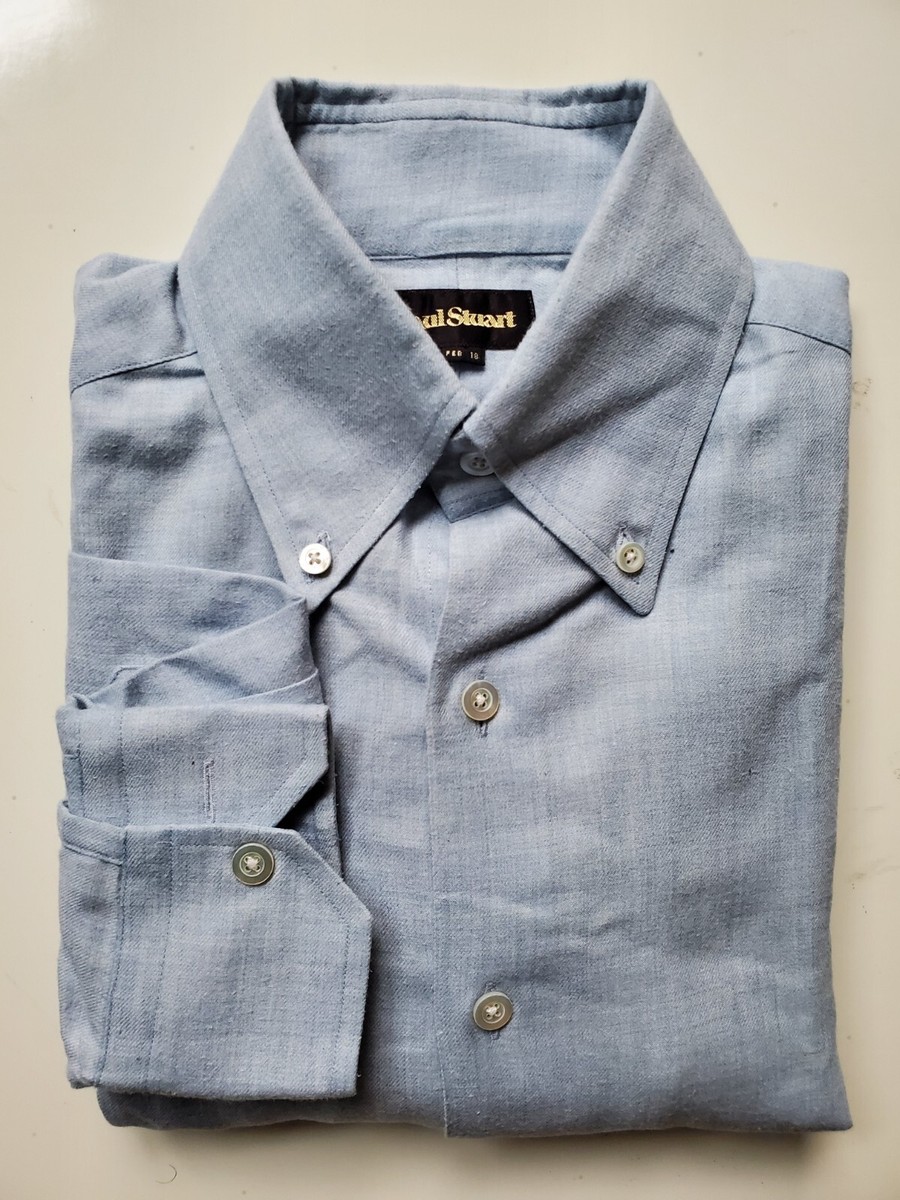 paul stuart dress shirts Paul Stuart Men Dress Shirt.. Sz 16. Wool