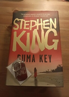 Stephen King - Duma Key - First Edition Hardback & RARE Promotional Keyring 