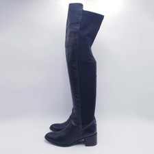 CHARLES DAVID Over the Knee Black Boots for Women for sale