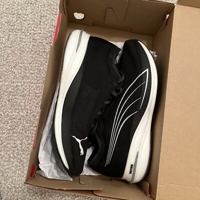 Size 11.5 - PUMA Deviate Nitro Black White 2022