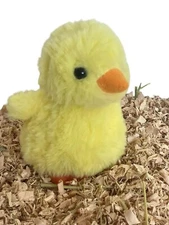 Auswella Plush Minis 4" Baby Chick Stuffed Animal Toy