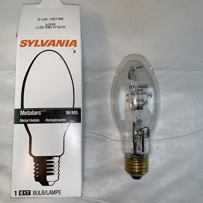 Sylvania M175/U/MED/ED17 Metal Halide Lamp Light Bulb 175W M57/E Medium Base