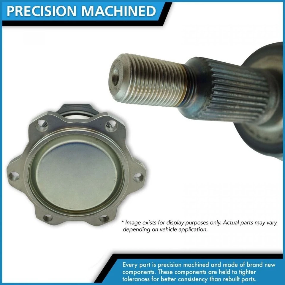 Conjuntos de eje delantero CV - exterior derecho y derecho para Honda Odyssey 07-10 - par Foto 2 de 4