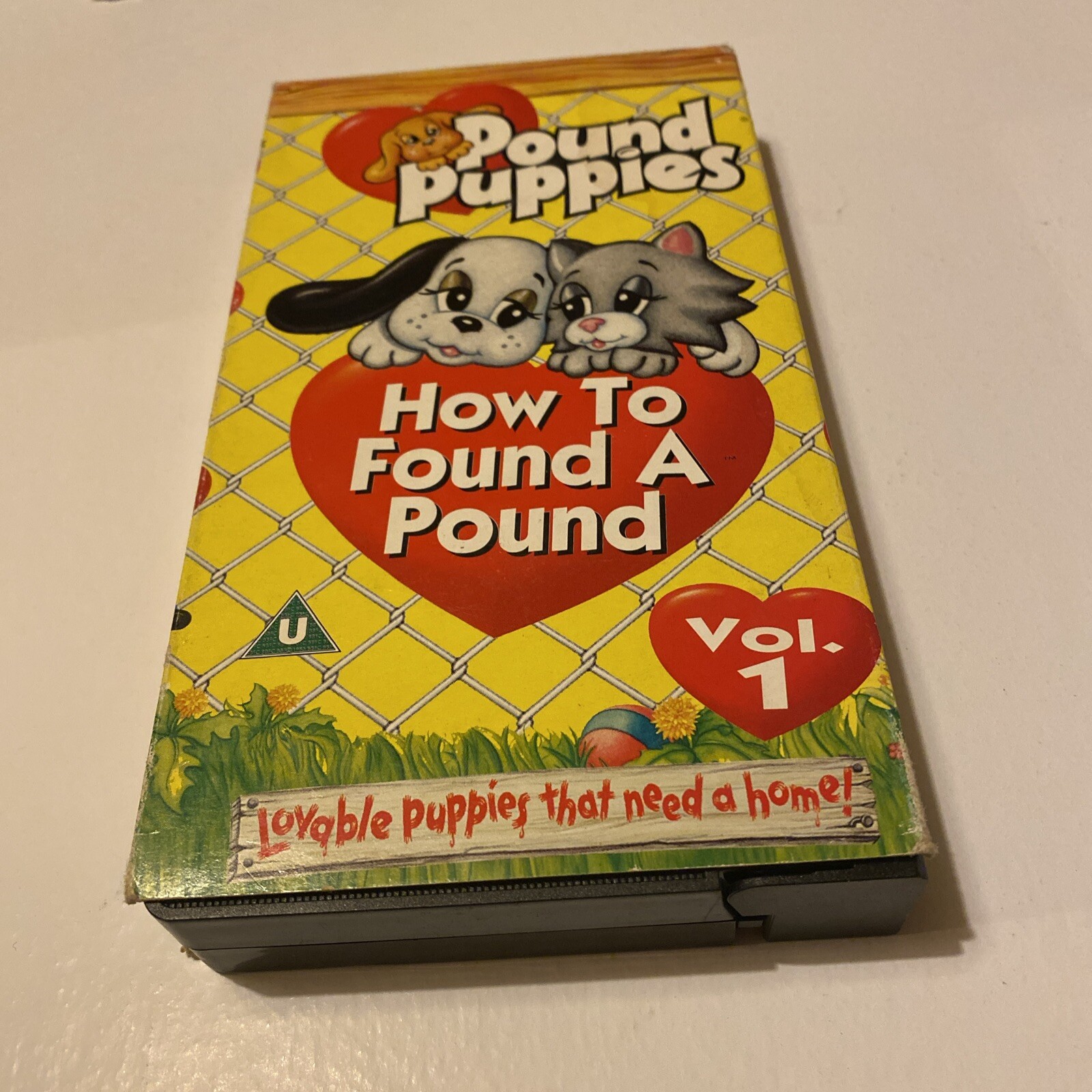 POUND PUPPIES VOLUME 1 How To Found A Hound VHS VIDEO Rare
