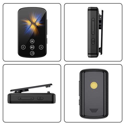 Mini MP3 Player mit Bluetooth Sport Clip-On Musik Player zum Laufen Gehen - Bild 24 von 24