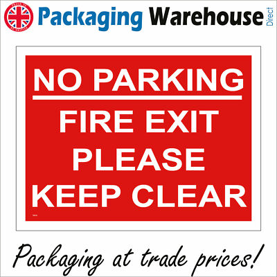 No Parking Garage In Constant Use &ndash; Car Park Signs [1.5mm Rigid Plastic 400mm X 300mm A3 10 Pack
