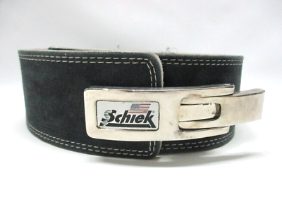 Strap On Belt Schiek Sports Model 6010 Leather Competition Power