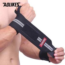 1Pair Wristband Wrist Support Weight Lifting Training Wrist Support Brace Straps