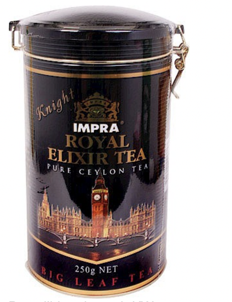 Impra Tee Ceylon Royal Elixir Knight 250G Schwarze Dose Чай цейлонский черный-image