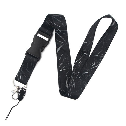 Badge Holder Phone Lanyard Strap Neck Straps Phone Hang Rope Marbling Lanyard - Zdjęcie 13 z 15