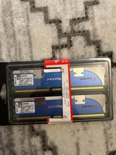 Kingston HyperX 2x4 GB DDR3-1600MHz CL8 SDRAM  KHX1600C8D3K2/4GX New in Box