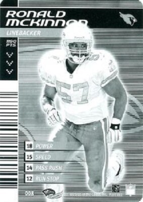 2001 NFL SHOWDOWN 1st Edition MONOCHROME Blank Backs - You Pick -