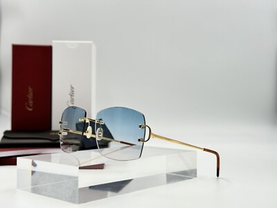 Cartier Sunglasses Piccadilly Gold Ref. CT0092O Customized With