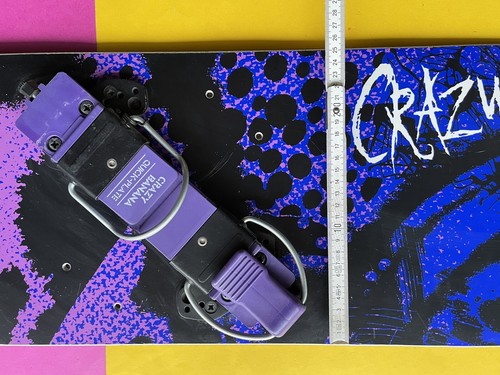 CRAZY BANANA Snowboard 80 er AUSTRIA Arrow 158 Komplett SET Quick PLATE Bindung - 第 21/24 張圖片