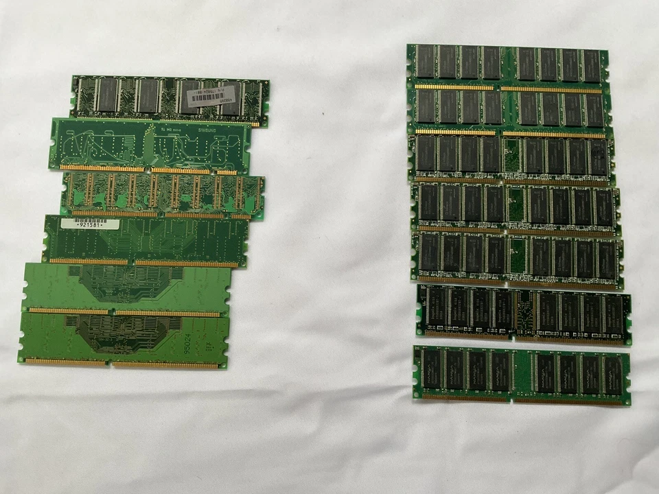 Memory Lot 175925-001 PC2100U 512MB DDR Random Access Memory RAM & 256MB - Image 4 of 4