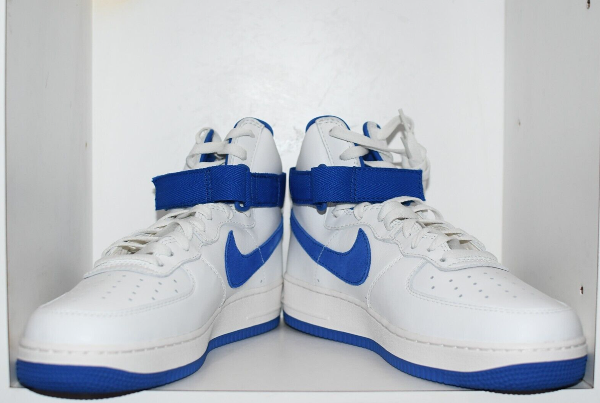 ナイキ エアフォース1 HIGH RETRO QS ゲームロイヤル NIKE AIR FORCE 1 HI RETRO QS GAME ROYAL MENS SHOES - MENS