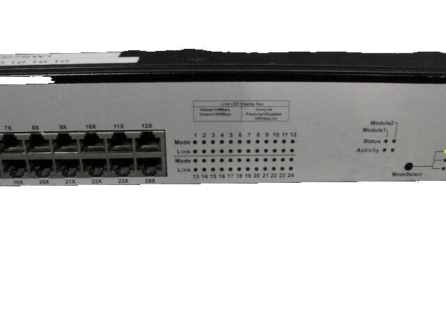 Enterasys Networks Vertical Horizon VH-2402S Fast Ethernet 24-Ports Switch - Image 4 of 4