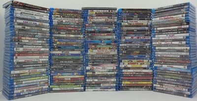 Wholesale Lot of A+ Assorted BLU-RAY Mixed Genres, NEW & Sealed