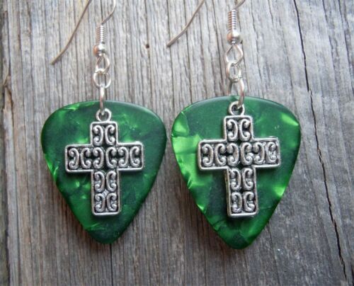 Cross Charm Guitar Picks - Pick Your Color - Picture 3 of 4