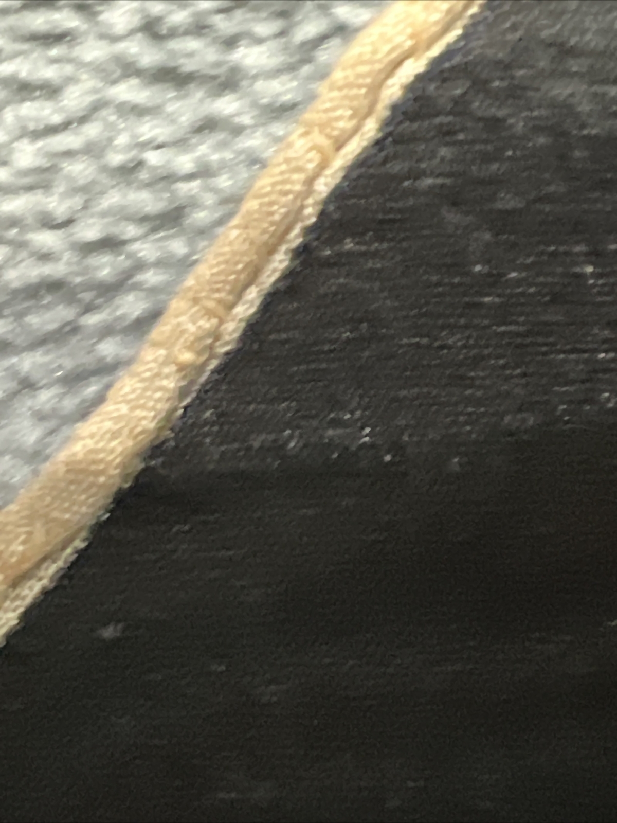 VTG Scarf Silk Crepe Black Netted Butterflies Han… - image 11