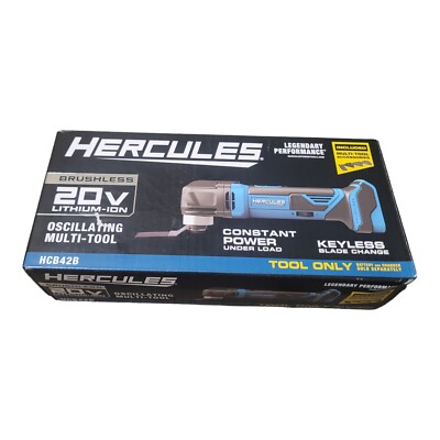 HERCULES 20V Brushless Cordless Variable-Speed Oscillating Multi-Tool - Tool Onl