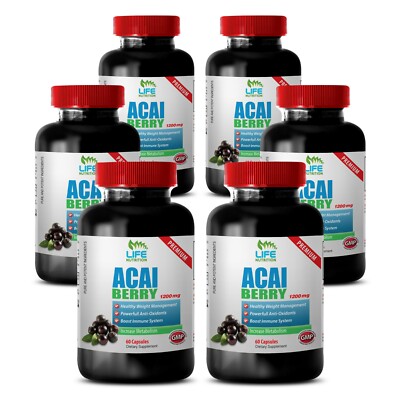 Anti-Ageing Properties - Acai Fruit 4:1 Extract 1200mg - Acai Fruit Organic 6B