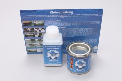 PVC Kleber + Kleberverdünner von Bengar für Schlauchboote aus PVC Bootshaut - Afbeelding 1 van 1