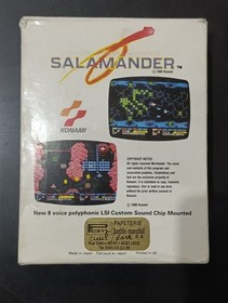 MINT MSX Konami Salamander EU Original with Manual & Box, Tested