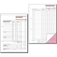 "Sigel Formularbuch \"Kassenblock\", 100 X 158 Mm, 2 X 50 Blatt 3 Bis 60 Stk"