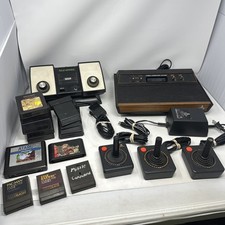 VINTAGE Atari 2600/ Tele-Games PONG Video Game Console  Games UNTESTED LOT