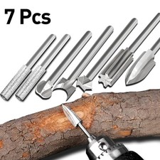 Wood Carving Drill Bits 1/8" Shank Rotary Tool Engraving Bits Dremel Compatible