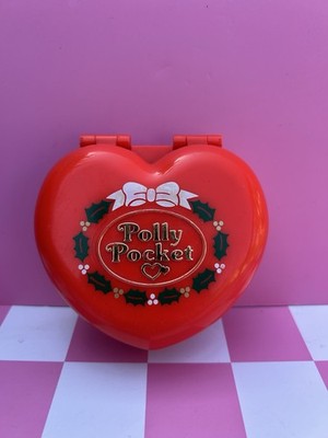 Bluebird 1989 Polly Pocket Christmas Wonderland Vintage ohne Musik oder Figuren