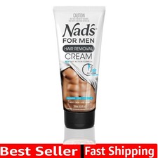 Painless Hair Removal Cream for Men - Lasting Results in 4 Minutes, 6.8 Fl Oz