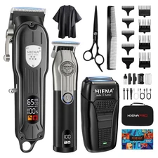 HIENA PRO Hair Clippers for Men Professional Cordless Hair Clippers Electric ...