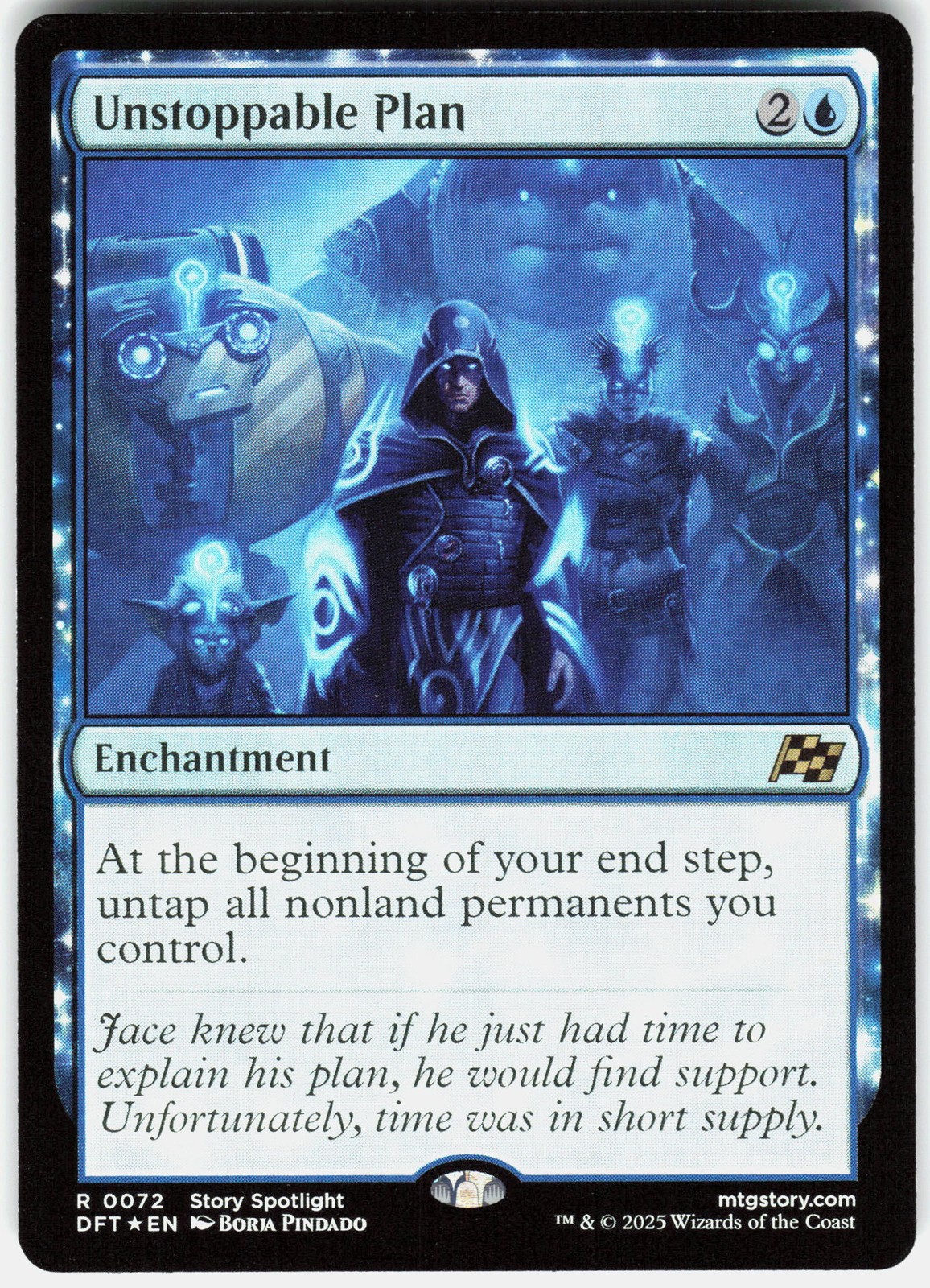 Unstoppable Plan Foil [DFT - 72]ENLightly Played