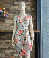 Dolce & Gabbana SS 2011 Cotton Dress with Silk Satin Lining and Scarf Belt IT 38